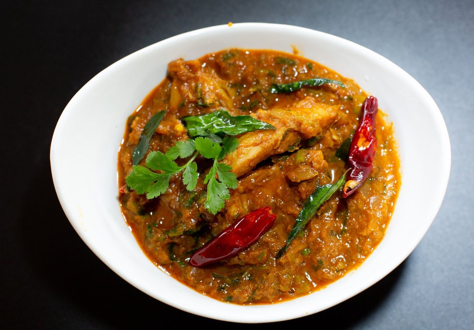 Andhra Chicken Curry.