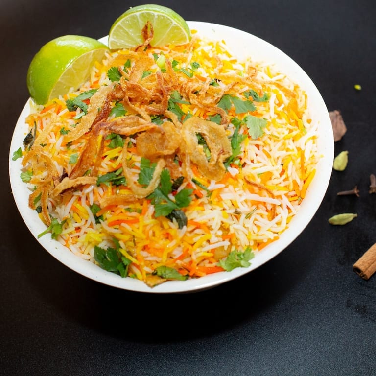 Delicious Lamb Biryani Awaits