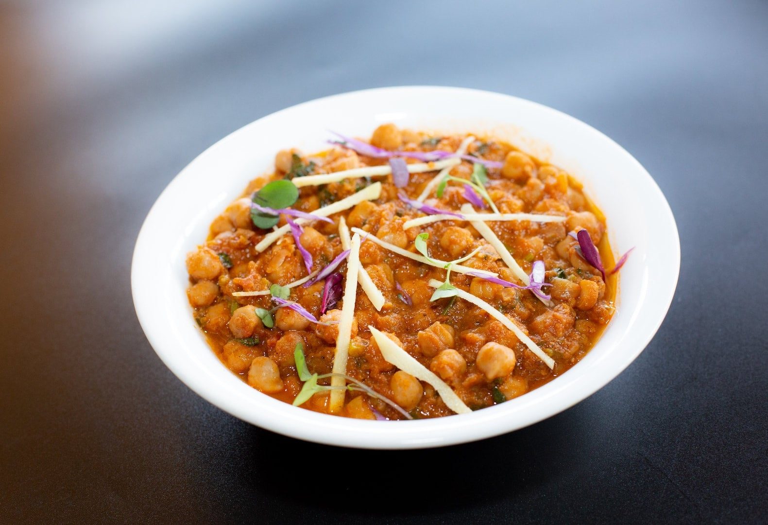 Chana Masala Curry.