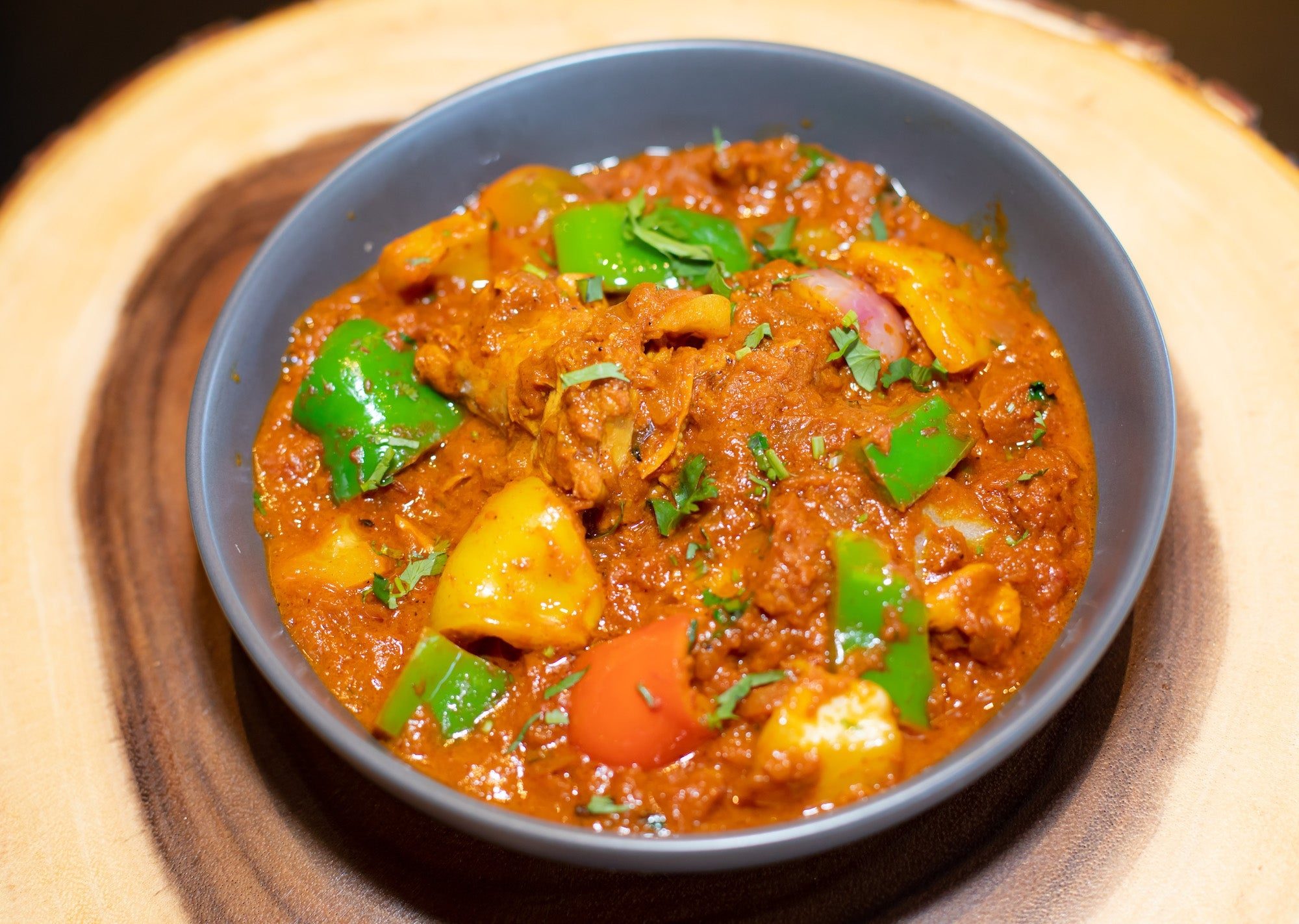 Kadai Chicken Curry.