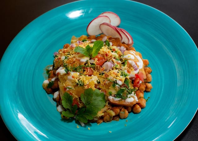 Samosa Chaat.