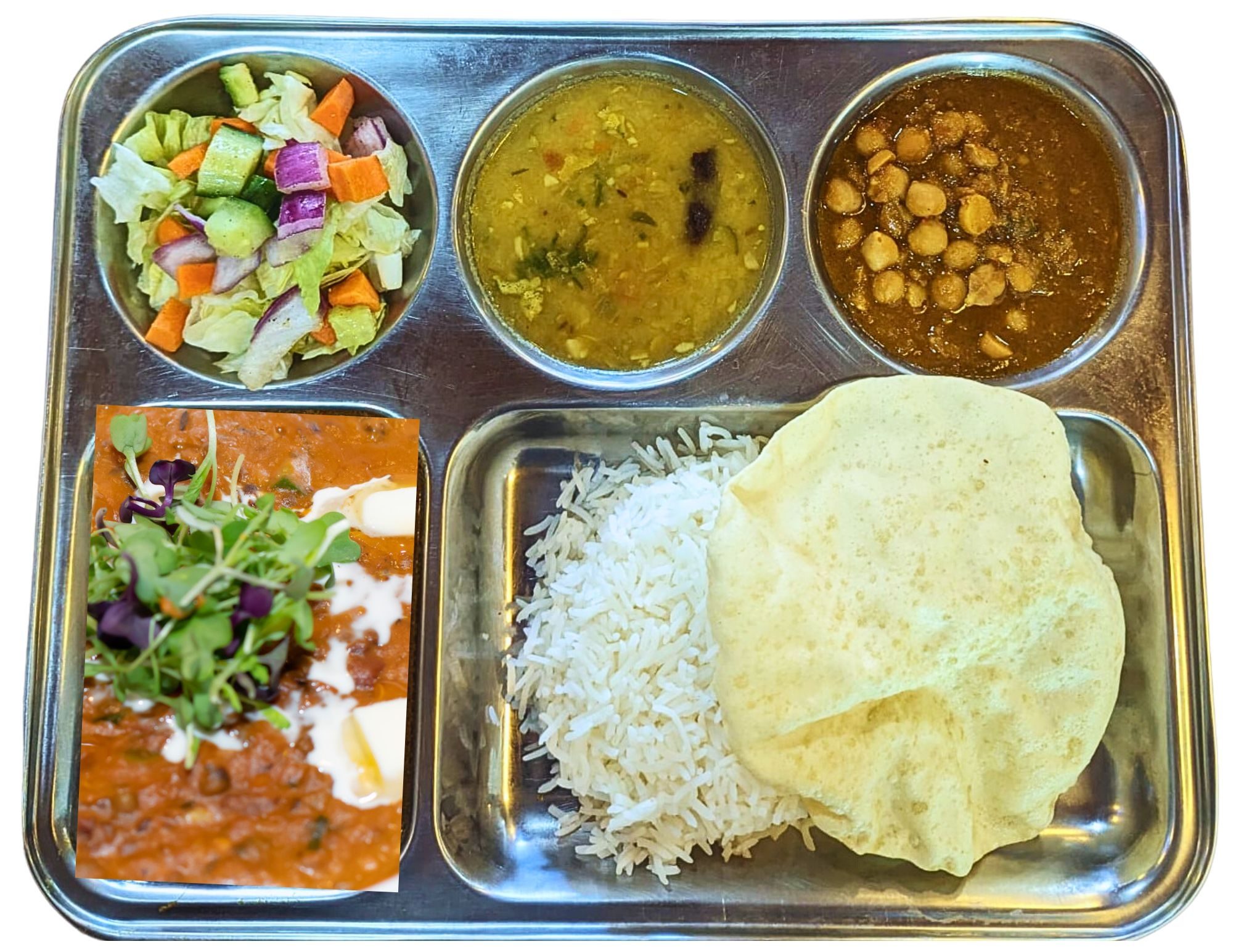 Dal Makhani Thali.
