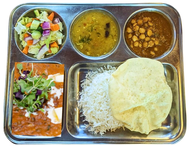 Dal Makhani Thali.