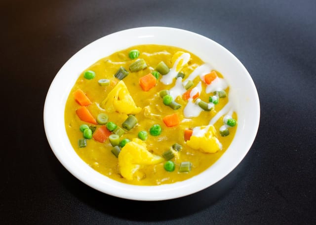 Veg Korma Curry.