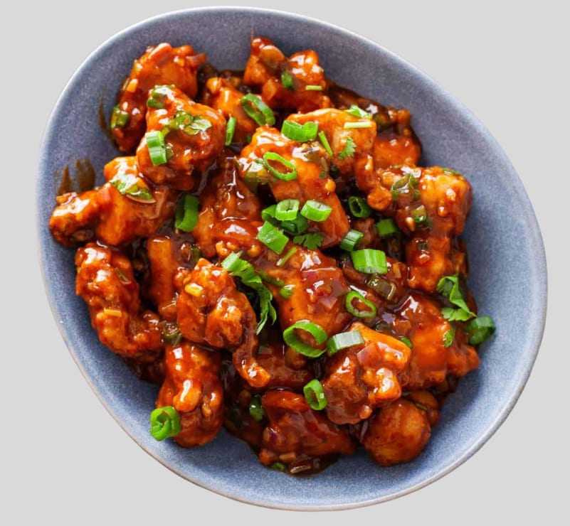 Chicken Manchurian.