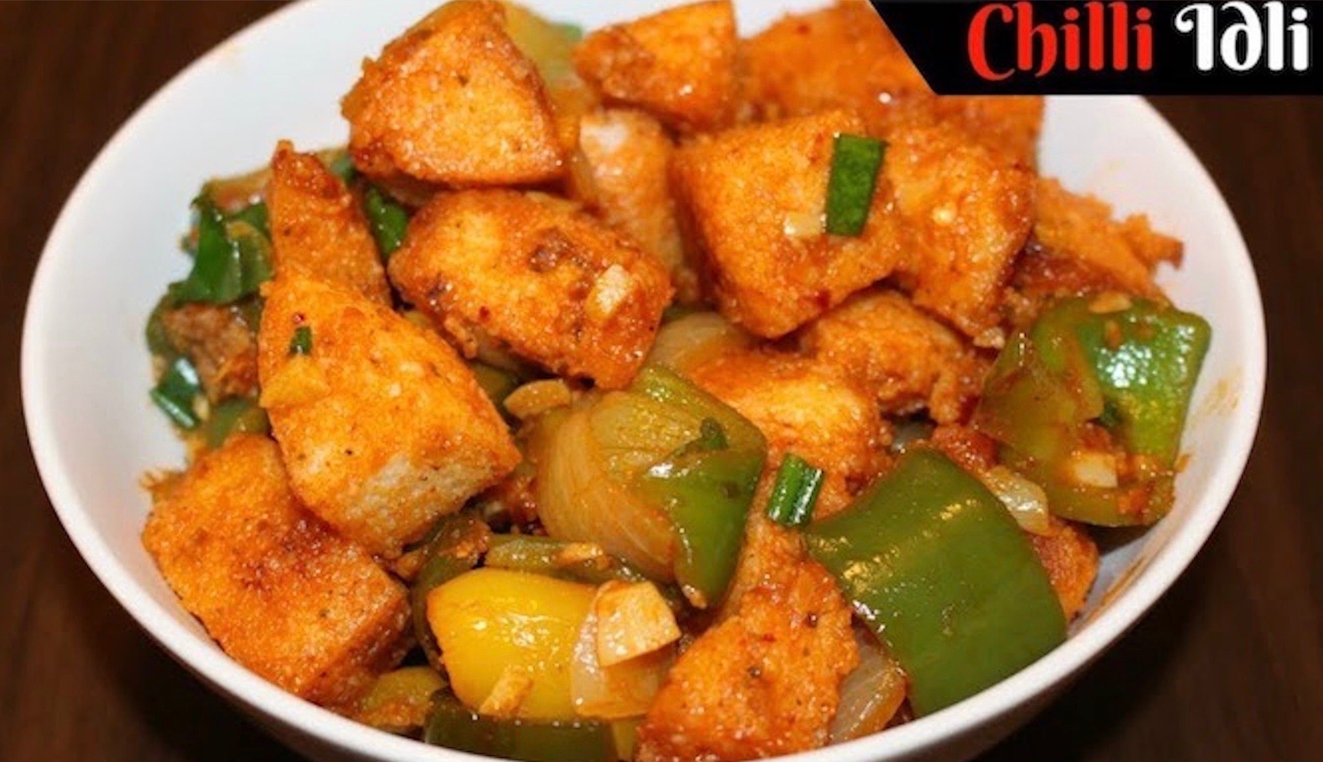 Chili Idli.