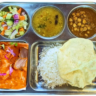 Lamb Rogan Josh Thali