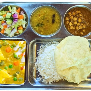Veg Korma Thali